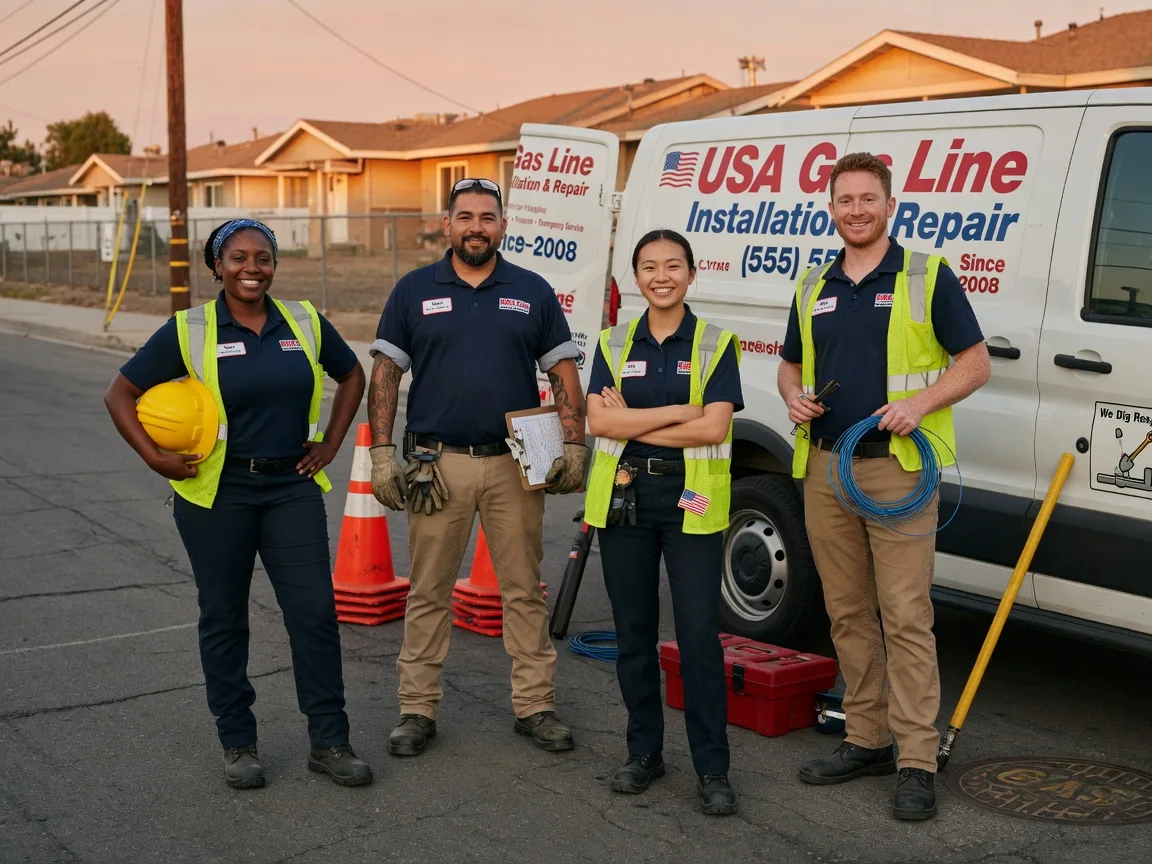 Gas Line Installation company in Harvard, NE